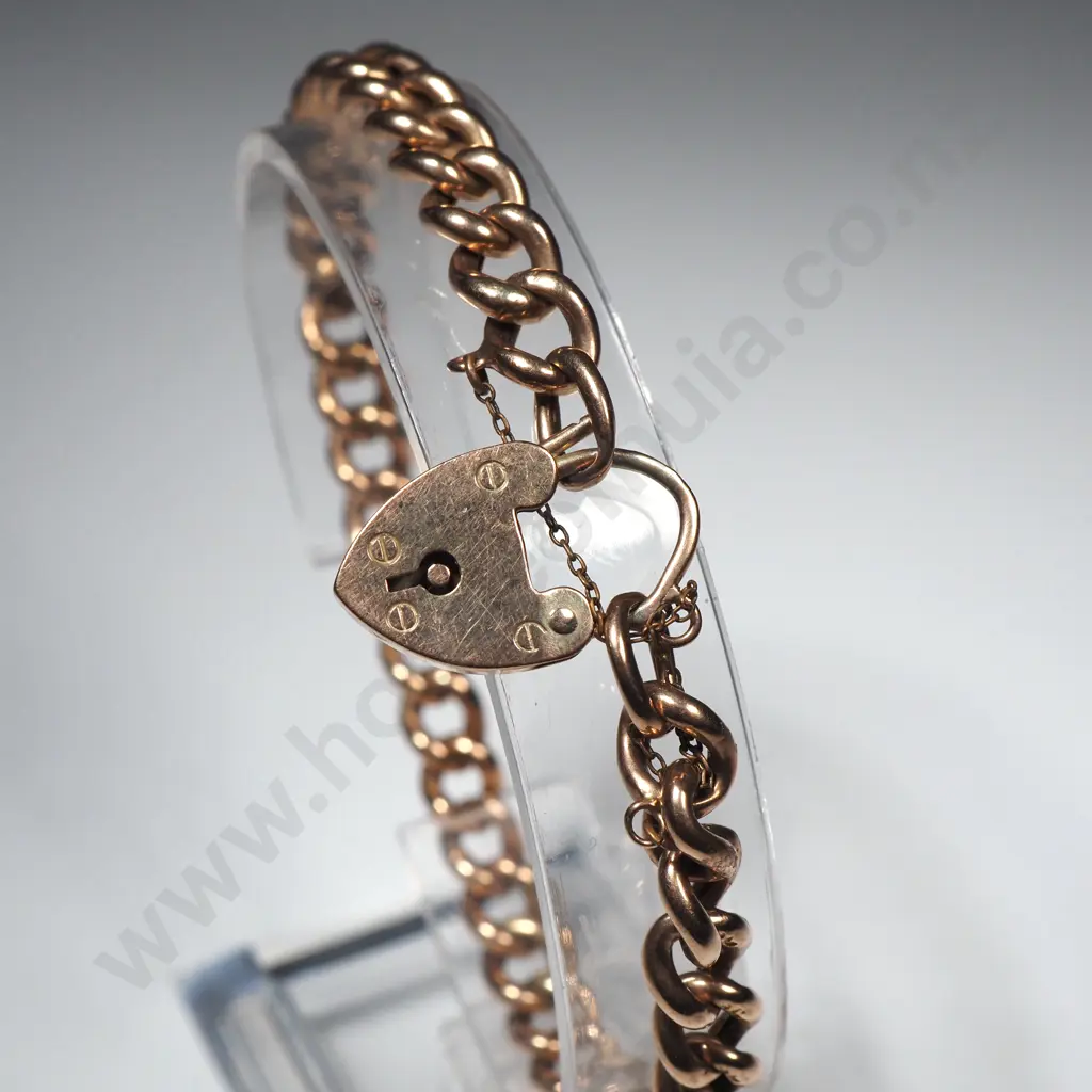 Antique 9ct Gold Bracelet Image 1++