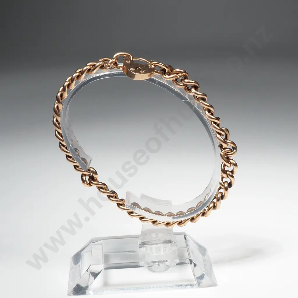 Antique 9ct Gold Bracelet Image 1++