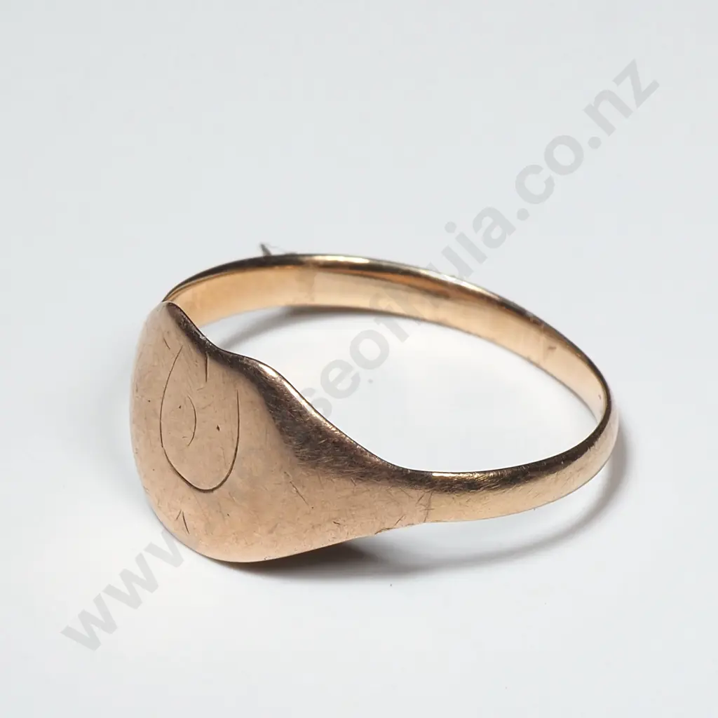 15ct Gold Signet RIng Image 1++