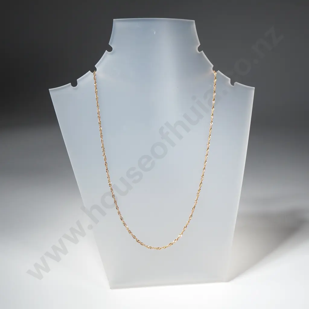 9ct Gold Necklace A/F Image 1++