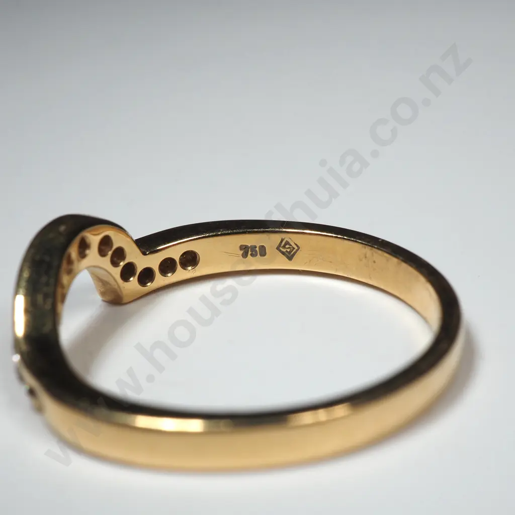 18ct Gold Diamond Ring Image 1++
