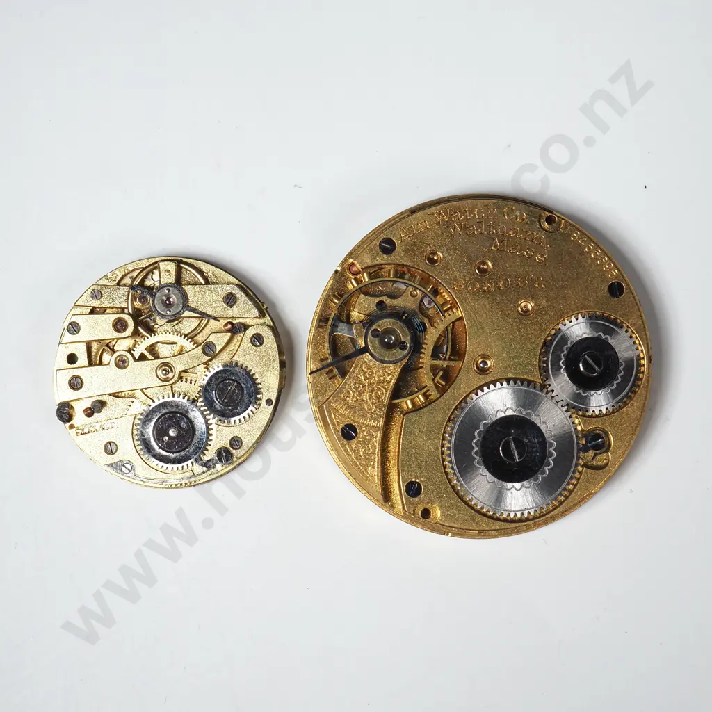 Two Pocket Watch Movements  Image 1++