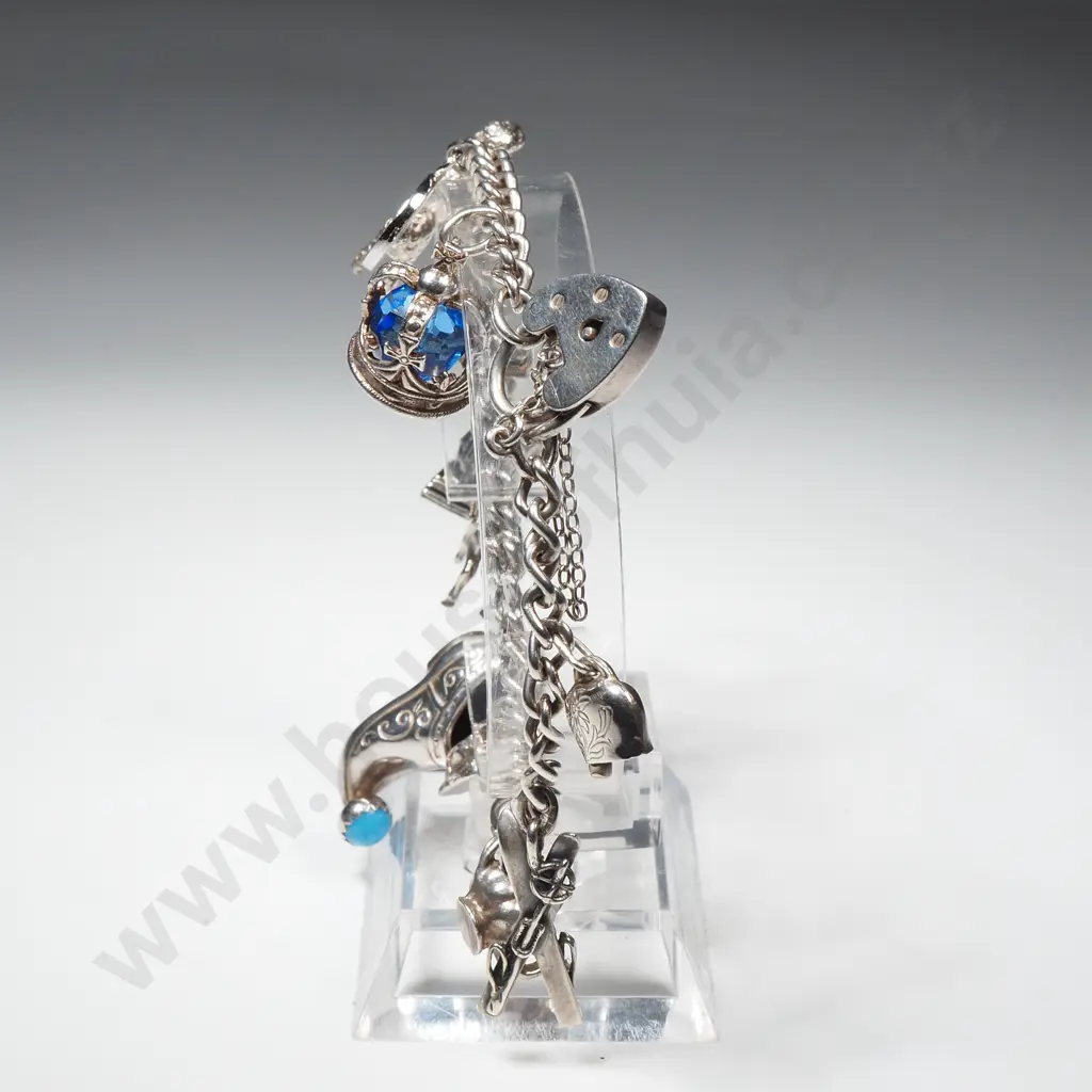 Sterling Silver Charm Bracelet Image 1++
