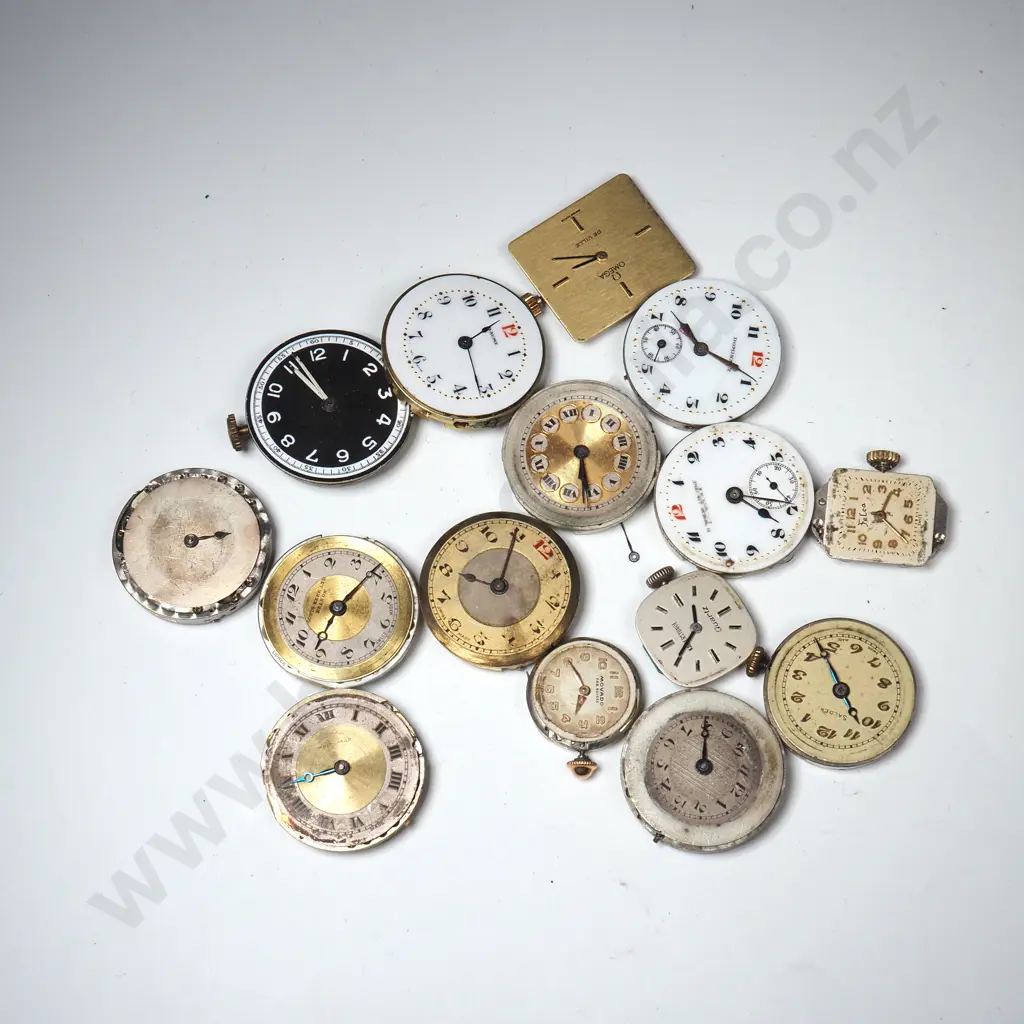 Assorted Lot of Ladies Wristwatch Movements Image 1++