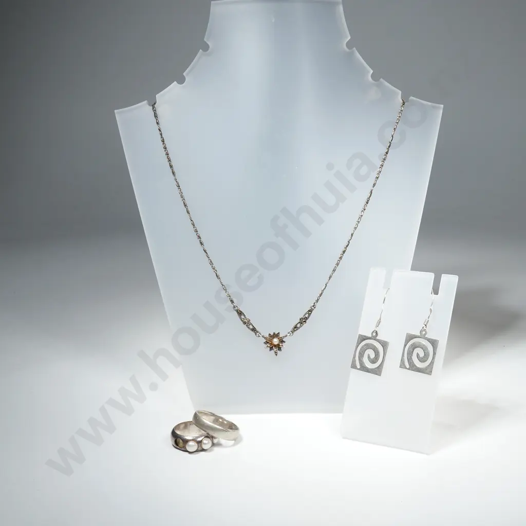 Assorted Sterling Silver Items Image 1++