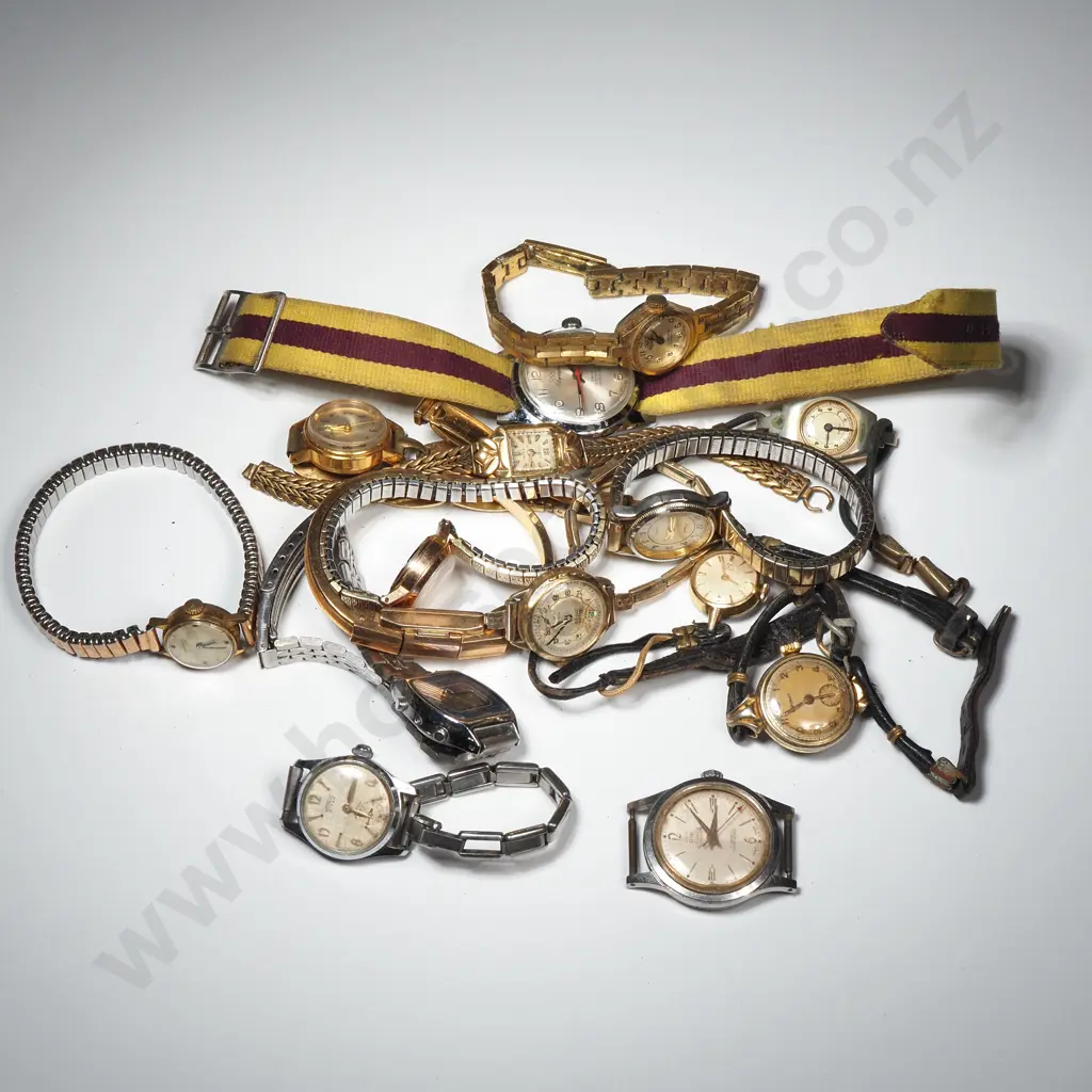 Quantity Of  Vintage Ladies Wristwatches  Image 1++