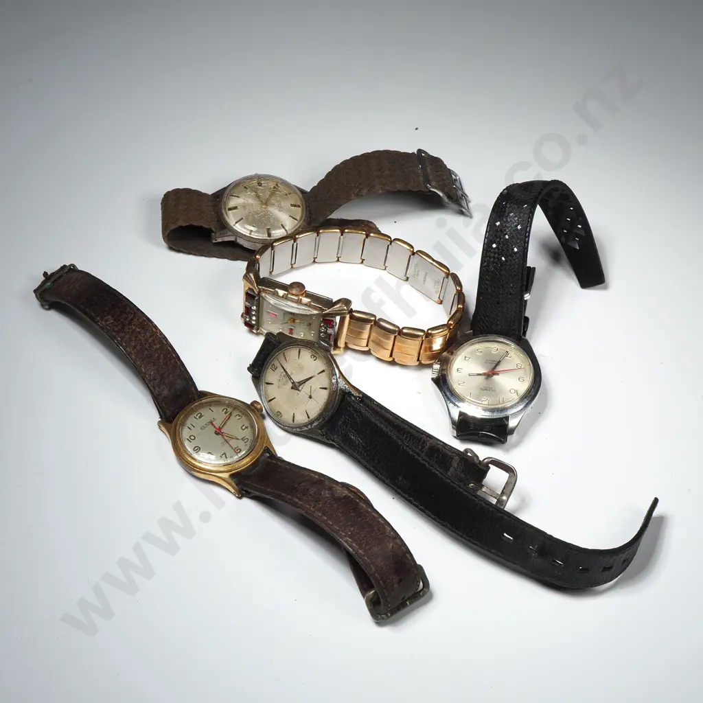 Quantity Of Vintage Wristwatches  Image 1++