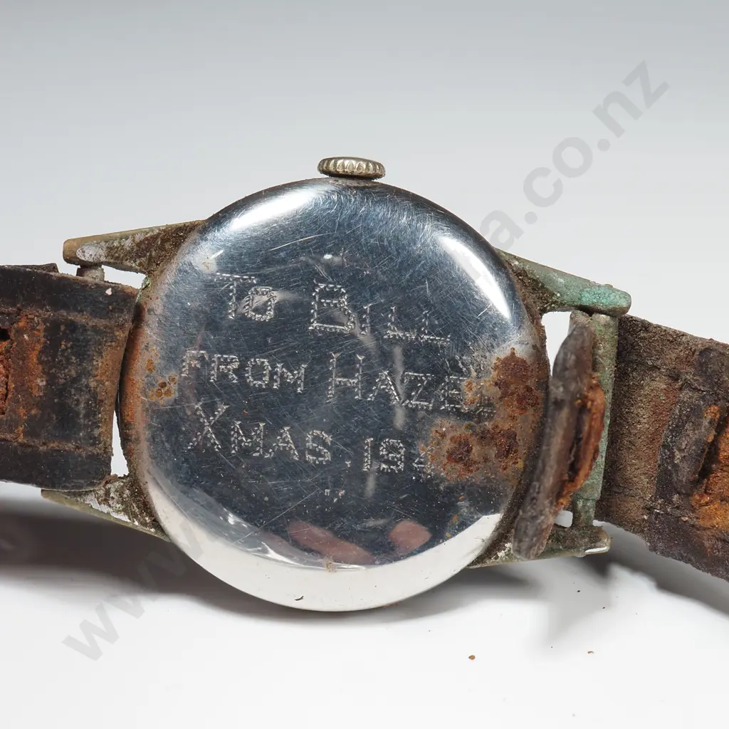 Vintage Tissot Antimagnetique  Manual Wind Men's Wristwatch, Circa 1940s Image 1++