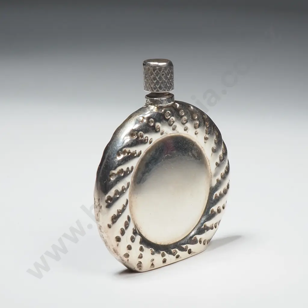 Sterling Silver Miniature Perfume Bottle/Flask Image 1++
