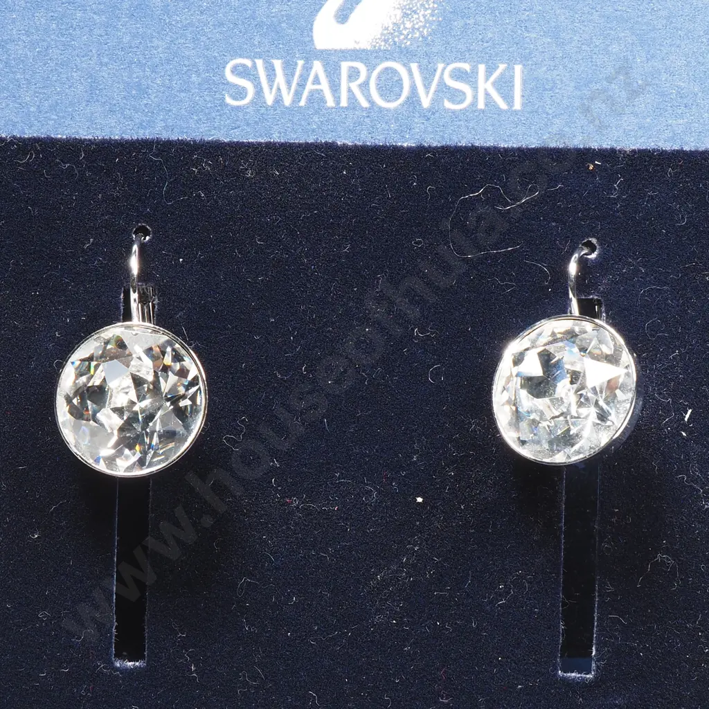 Pair Of Swarovski Crystal Earrings Image 1++