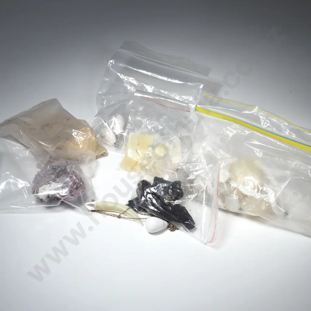 Four Drop White Stone Earrings & Quantity of Crystals Image 1++