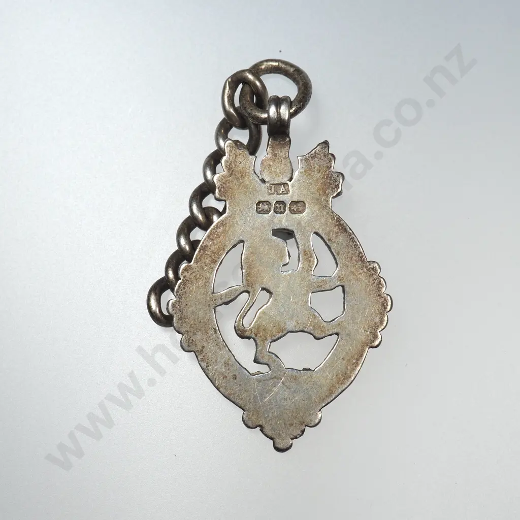 Sterling Silver Fob Medal Image 1++