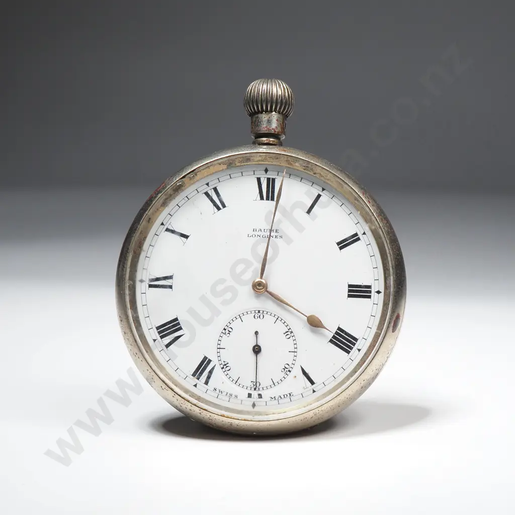 Antique Baume Longines Pocket Watch A/F Image 1++