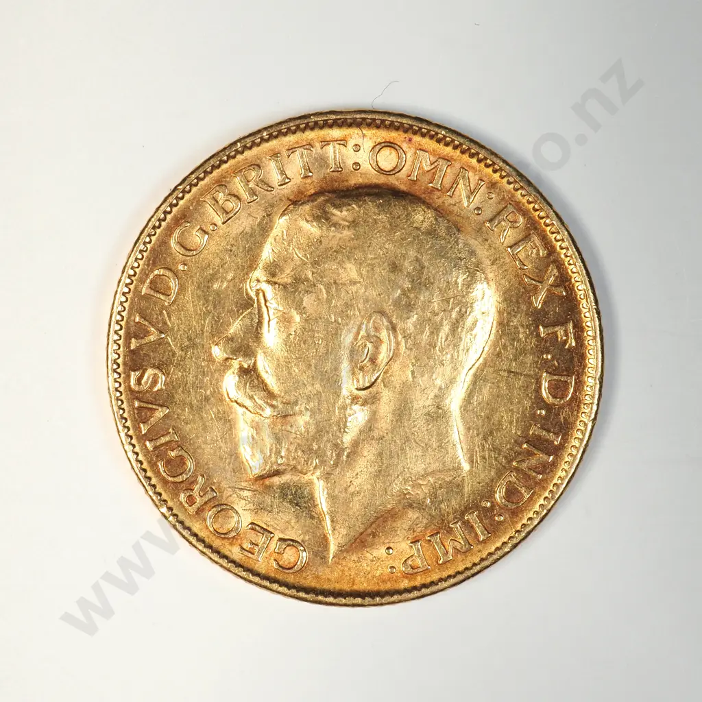 1914 Melbourne Mint Full Sovereign Image 1++