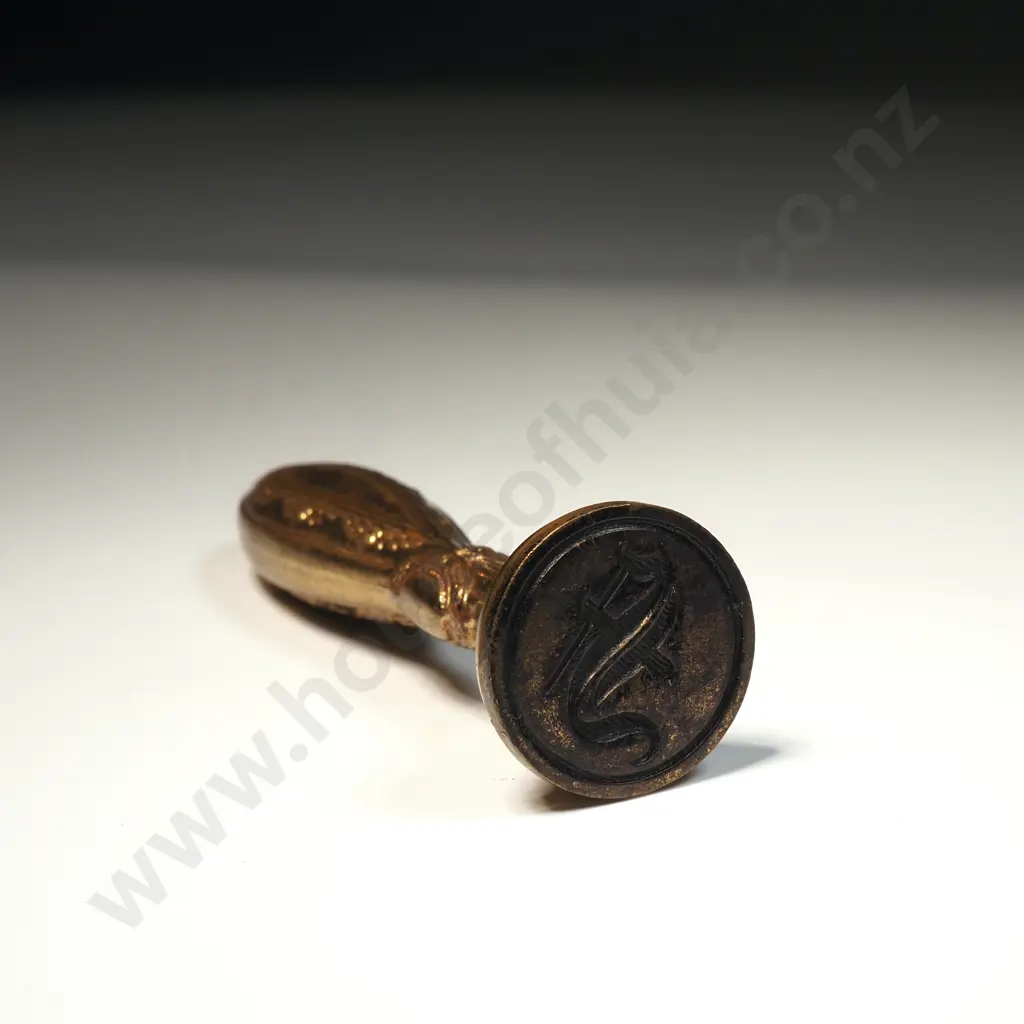 Vintage Brass Wax Seal  Image 1++