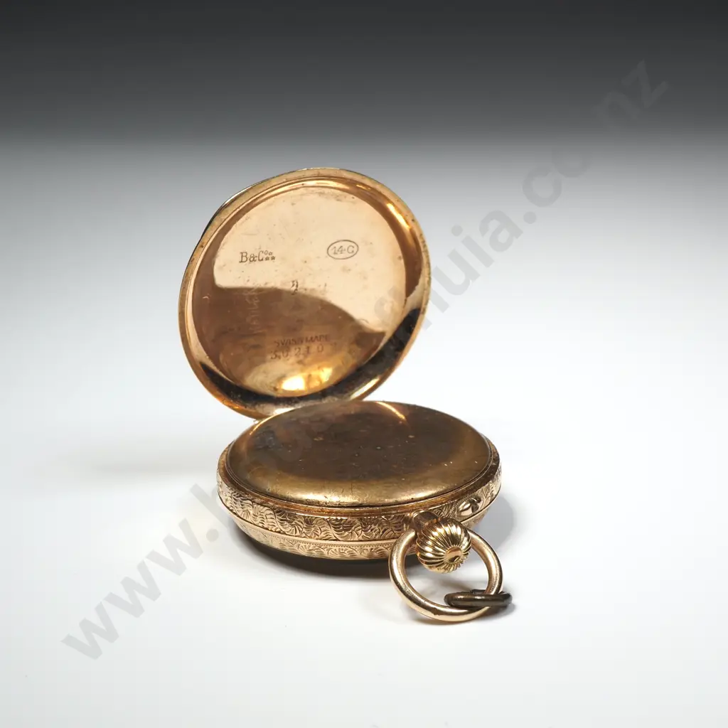 14ct Gold Pocket Watch Image 1++