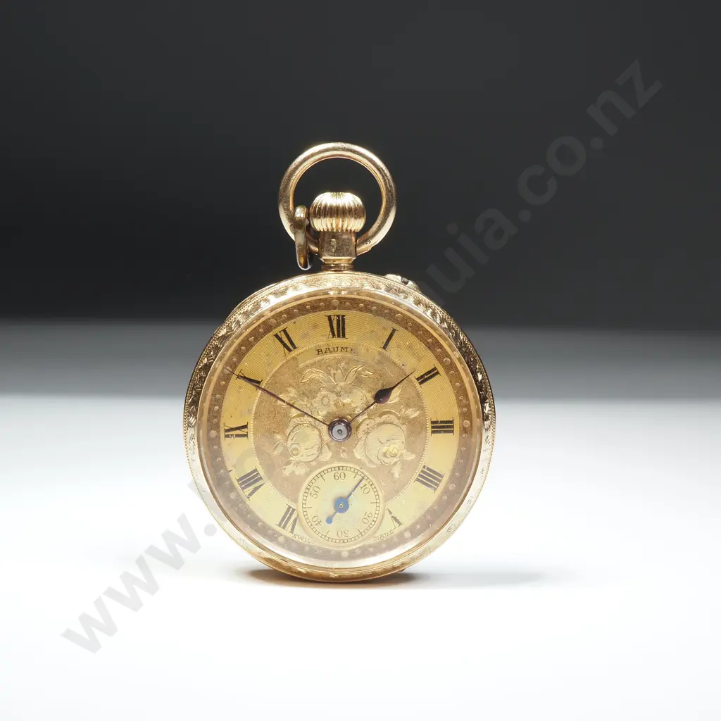 14ct Gold Pocket Watch Image 1++