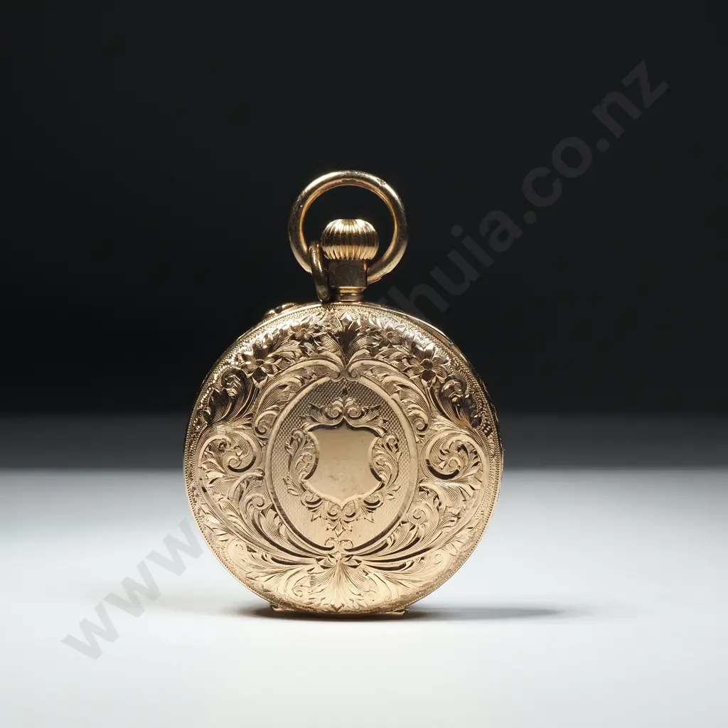 14ct Gold Pocket Watch Image 1++