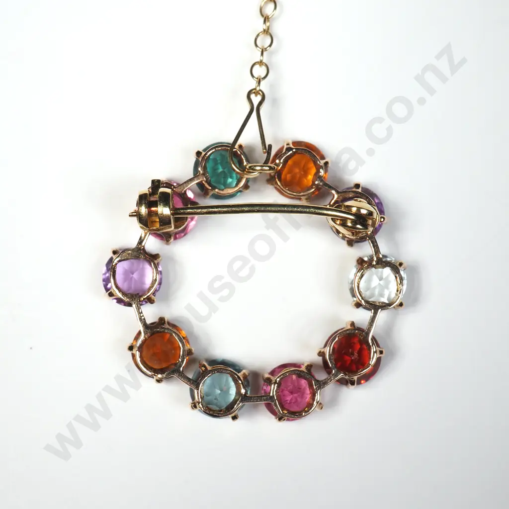 9ct Brooch w Valuation Image 1++