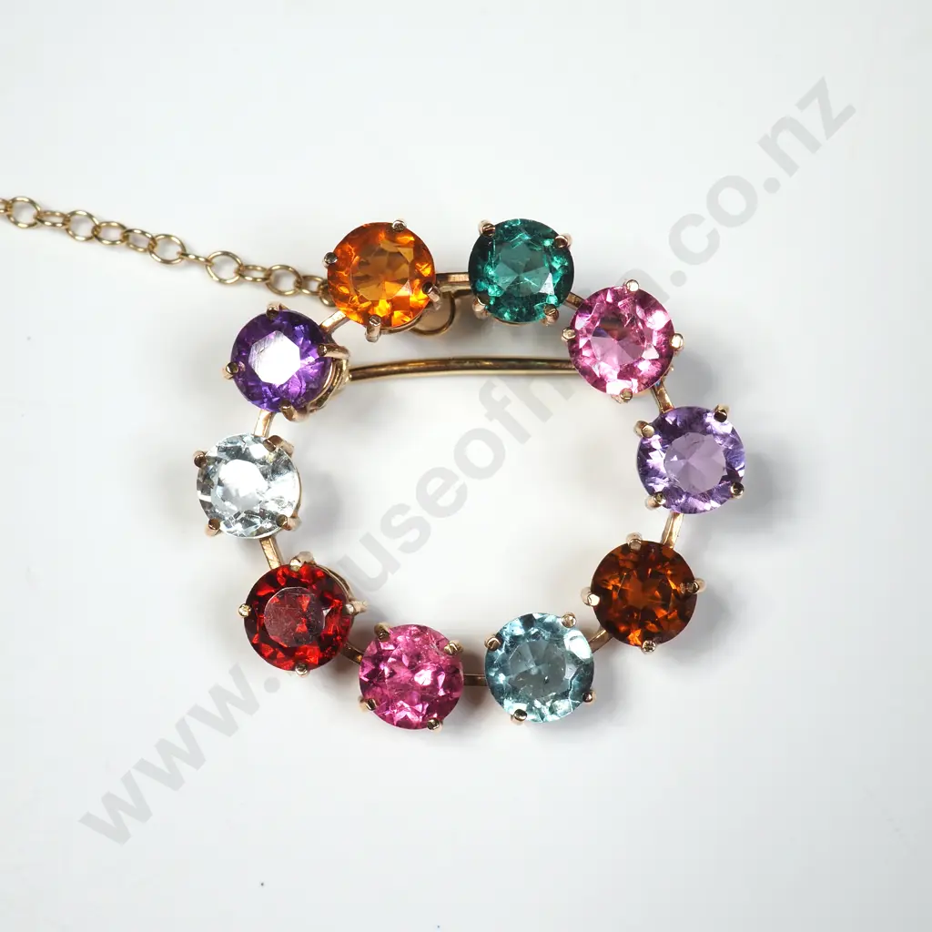 9ct Brooch w Valuation Image 1++