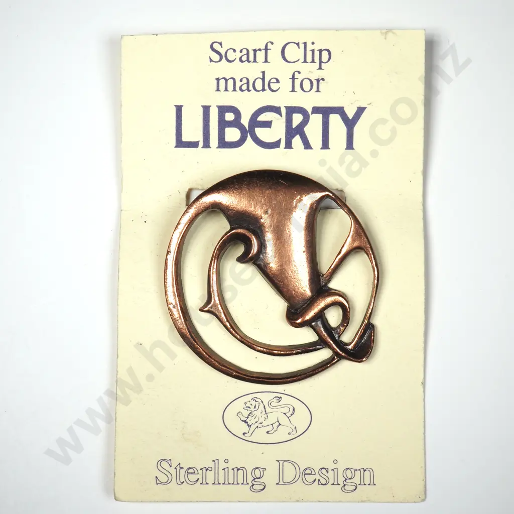 Sterling Design Liberty Scarf Clip - As New  Image 1++