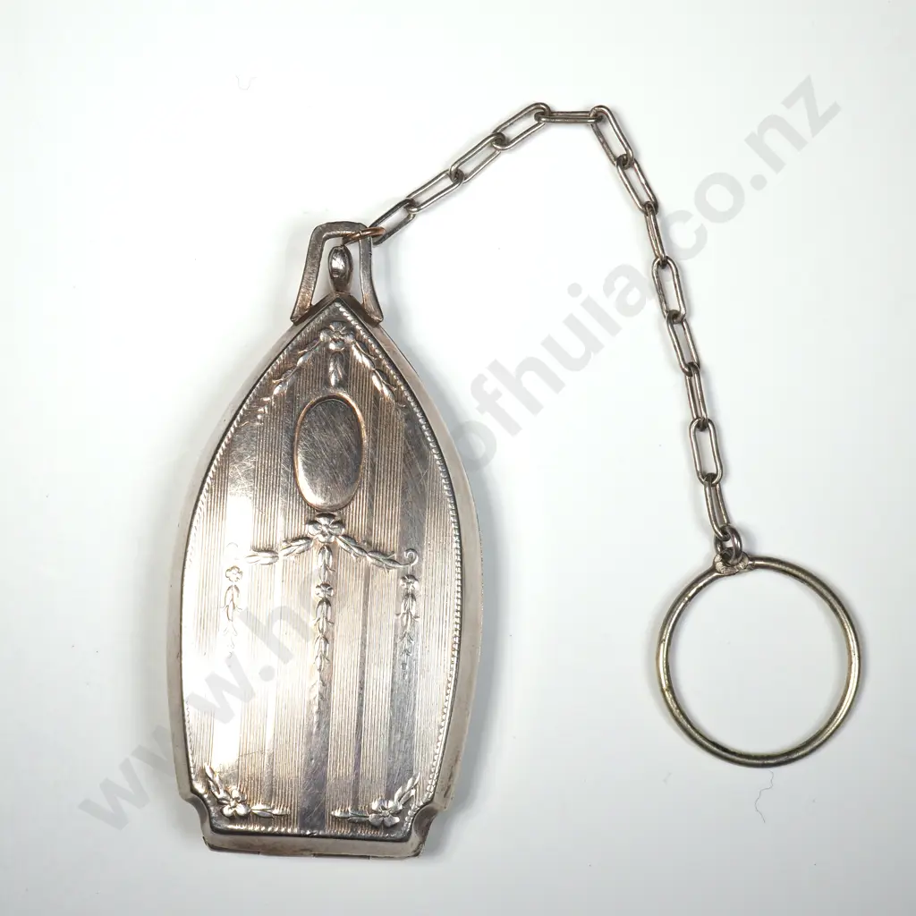 Antique Silver Plated Double Sovereign Case Image 1++