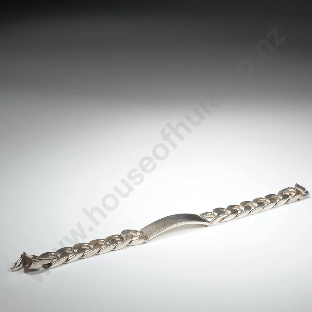Sterling SIlver ID Bracelet Image 1++