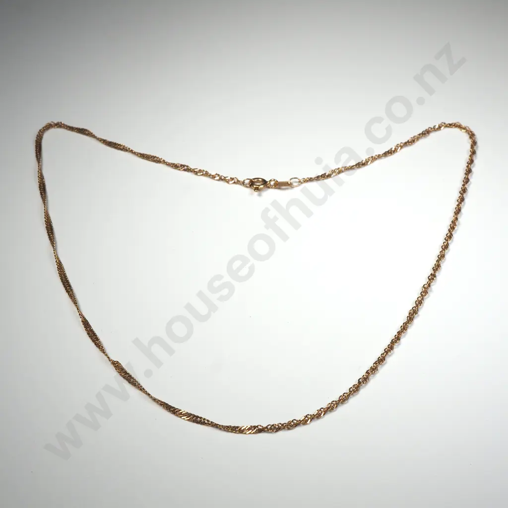 9ct Gold Chain Image 1++