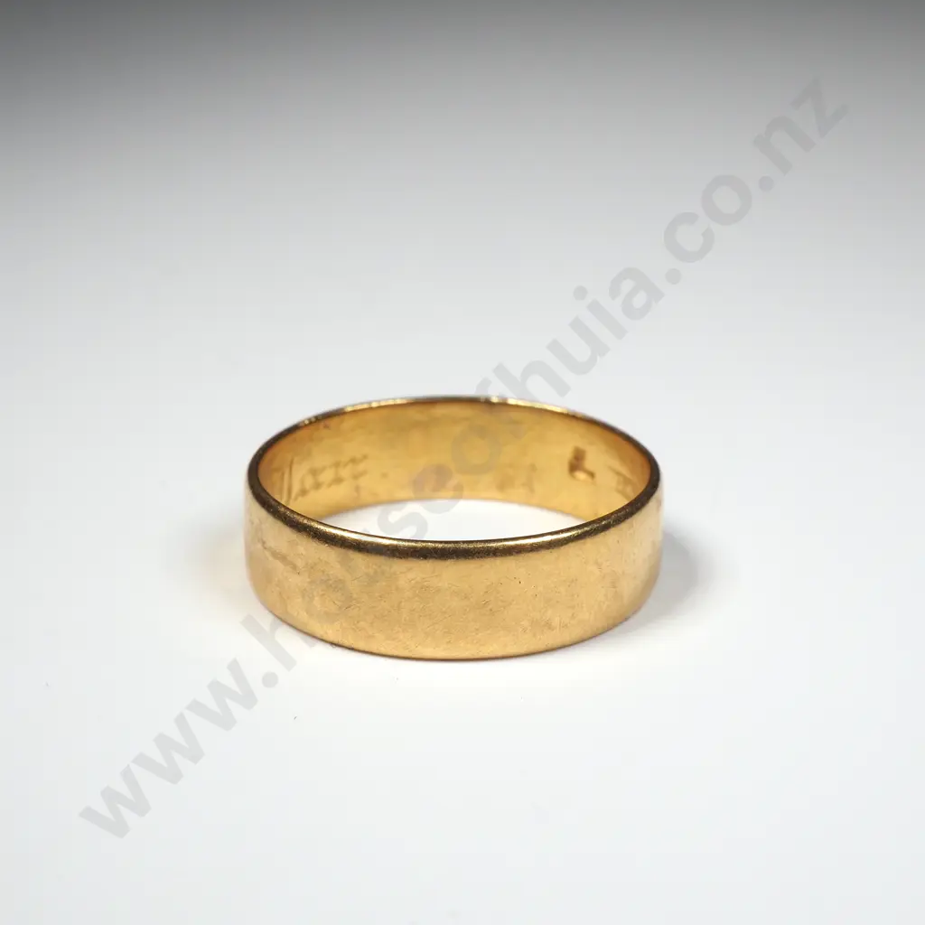 Antique 22ct Gold Ring w English Hallmarks Image 1++