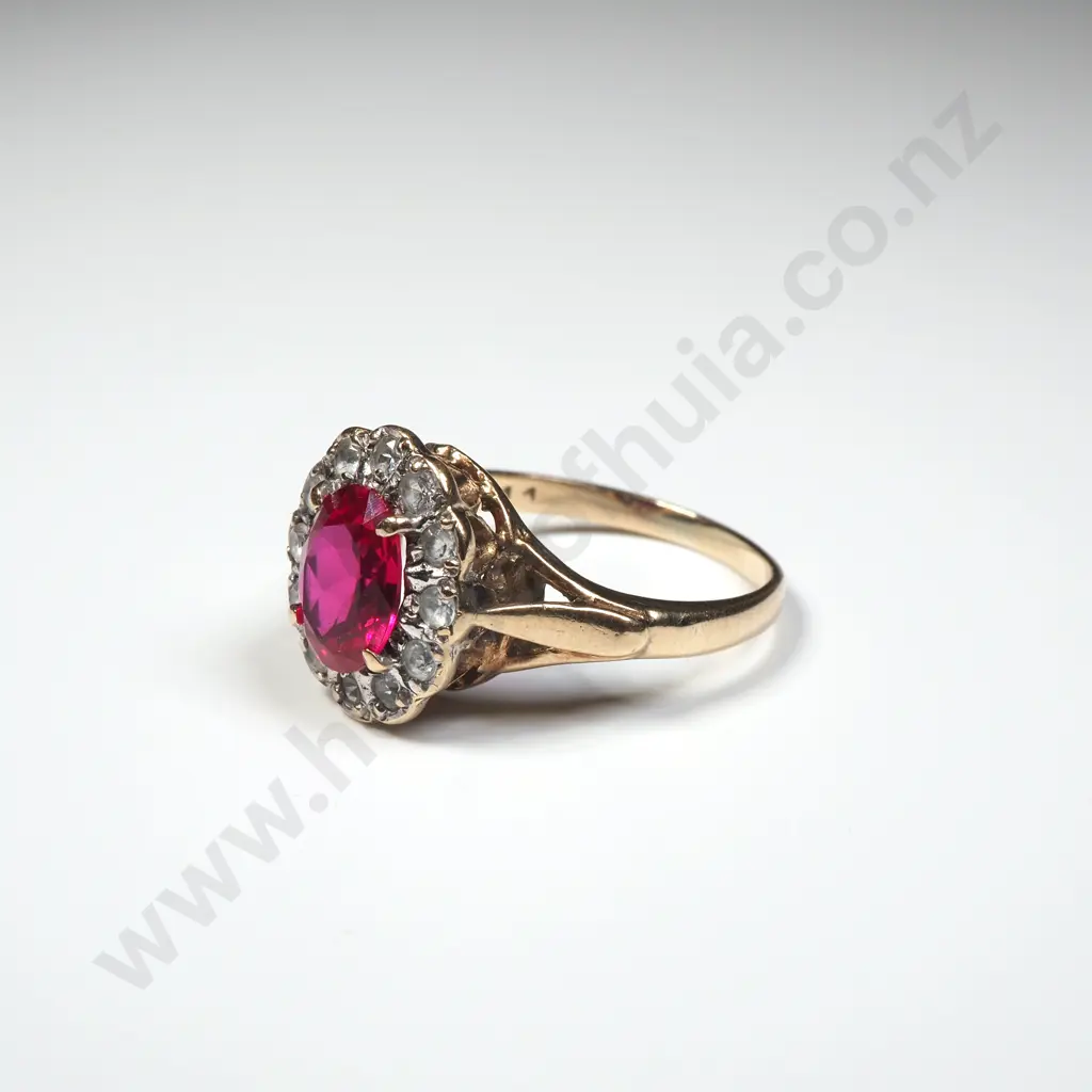 Vintage 9ct Gold Ring Image 1++