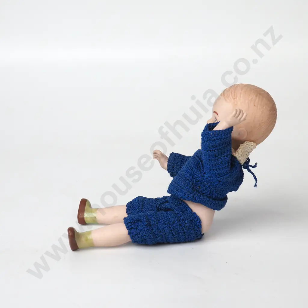 Hand-made Bisque/Porcelain Boy in Suit Image 1++