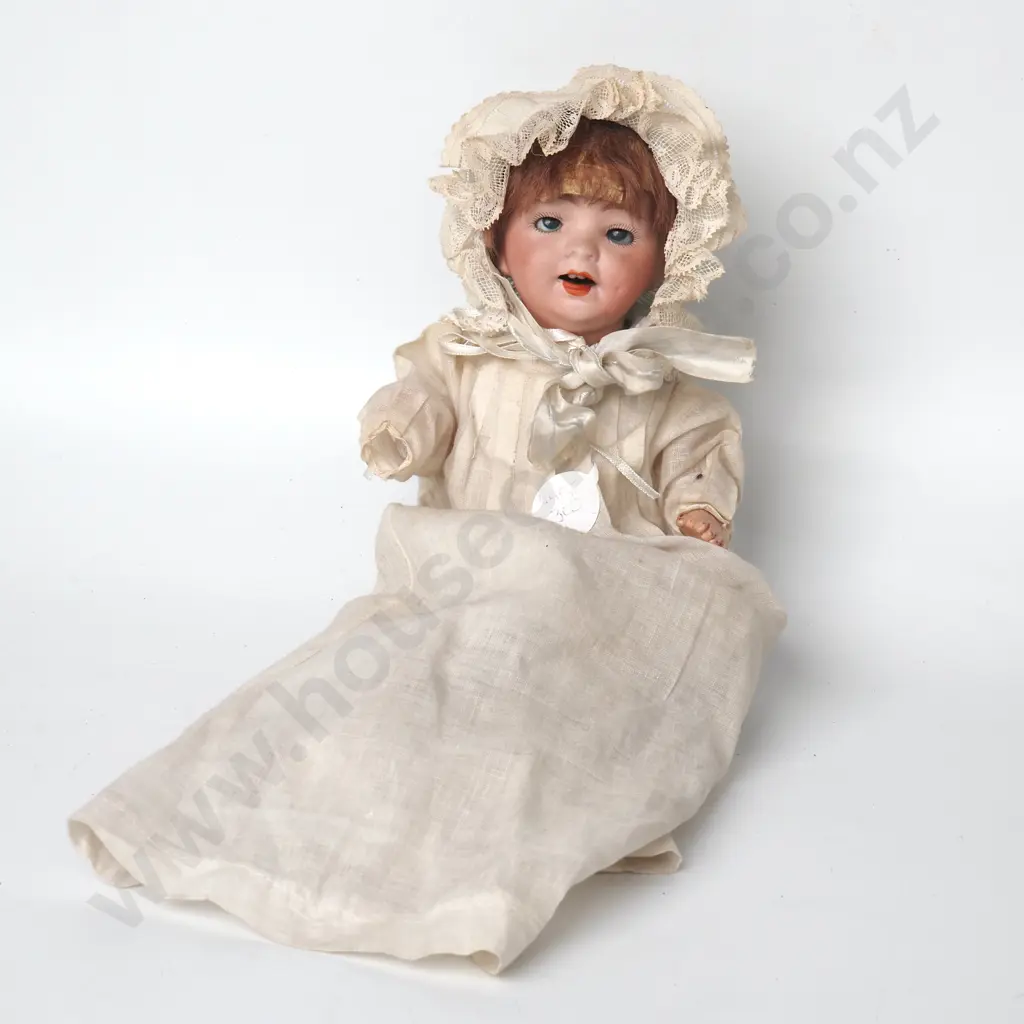 Vintage Bisque Head & Composite Morimuri Brothers Baby Doll - Made in Japan Image 1++