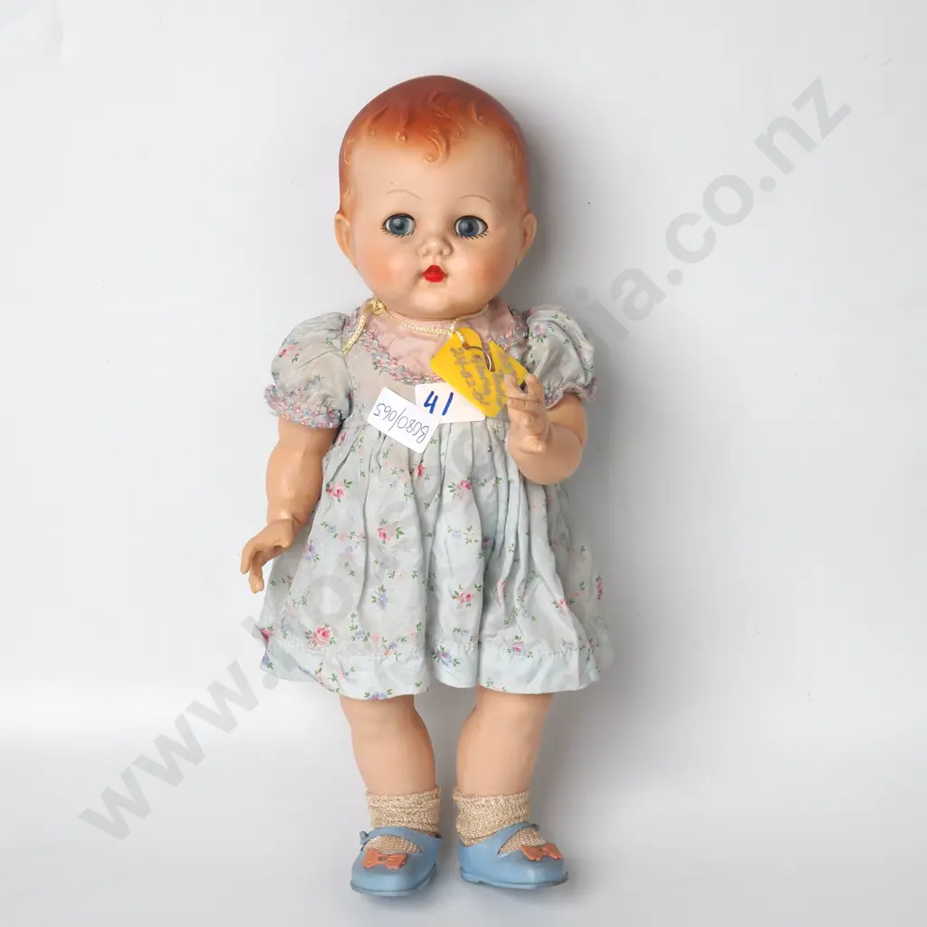 Vintage Pedigree Toddler Standing Doll - Made In New Zealand Image 1++