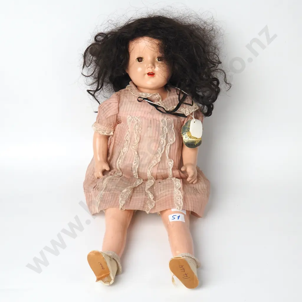 Vintage Genuine Composite Horsman Art Doll - Made in USA Image 1++