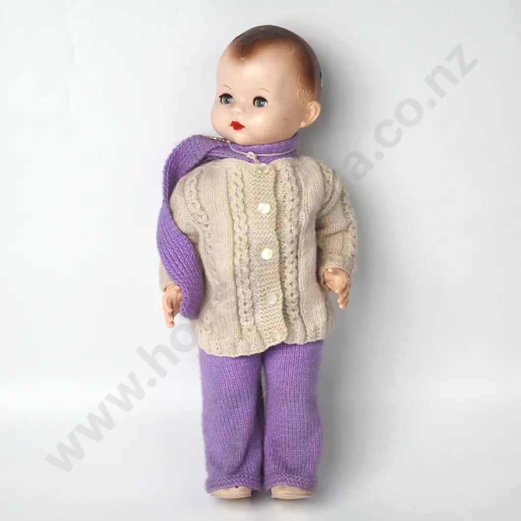 Vintage Pedigree Walking Toddler Standing Doll - Made In New Zealand Image 1++
