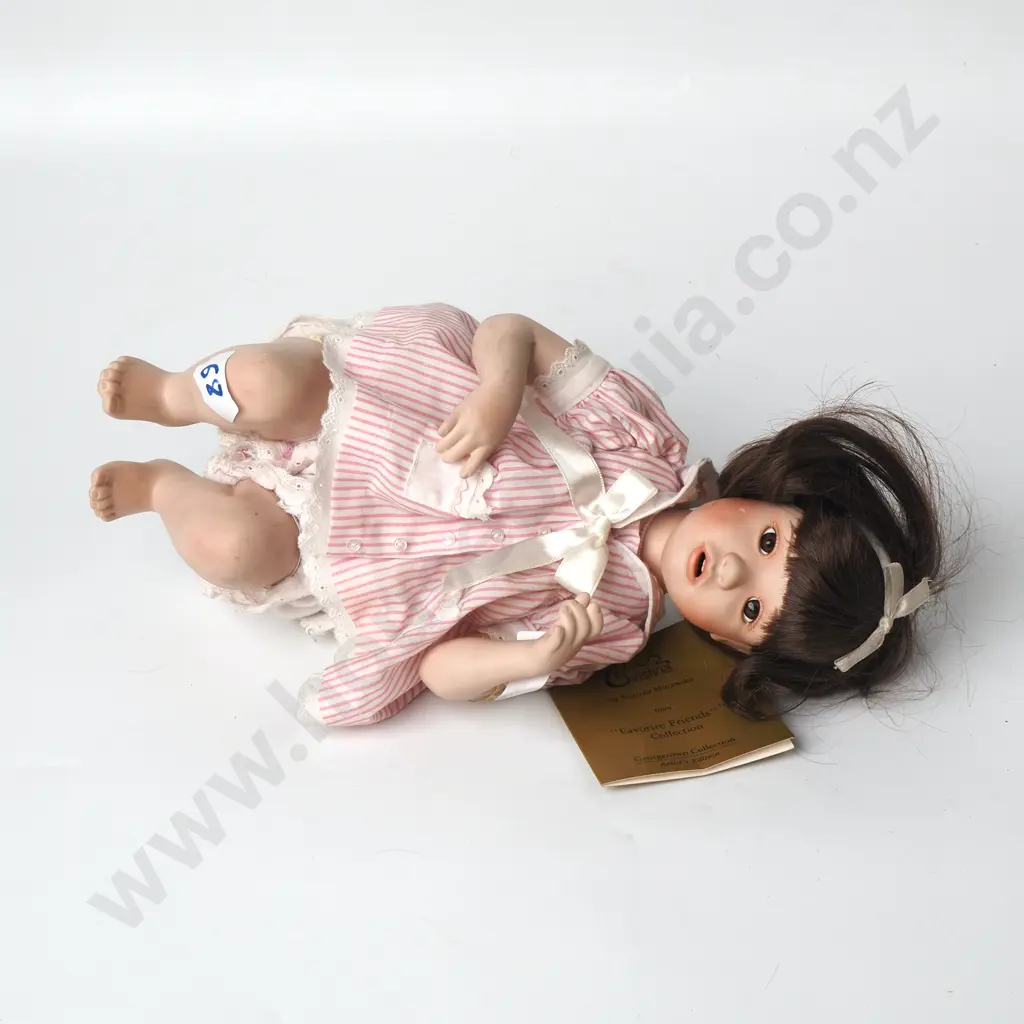 Christina by Katrina Murawska Collector Bisque Seated Girl Doll Image 1++