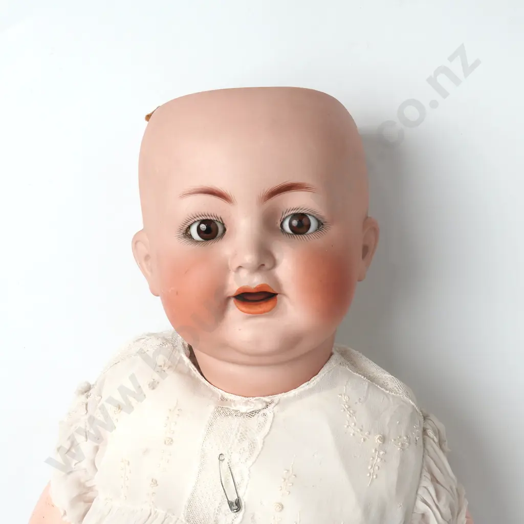 Vintage Bisque Head Large Baby w Composite Body - Made in Germany #126 Image 1++
