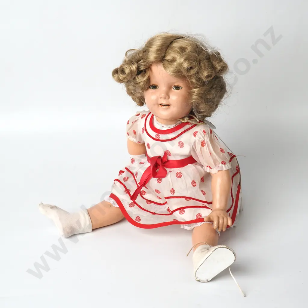 Vintage Ideal Shirley Temple Doll w Dimples Image 1++