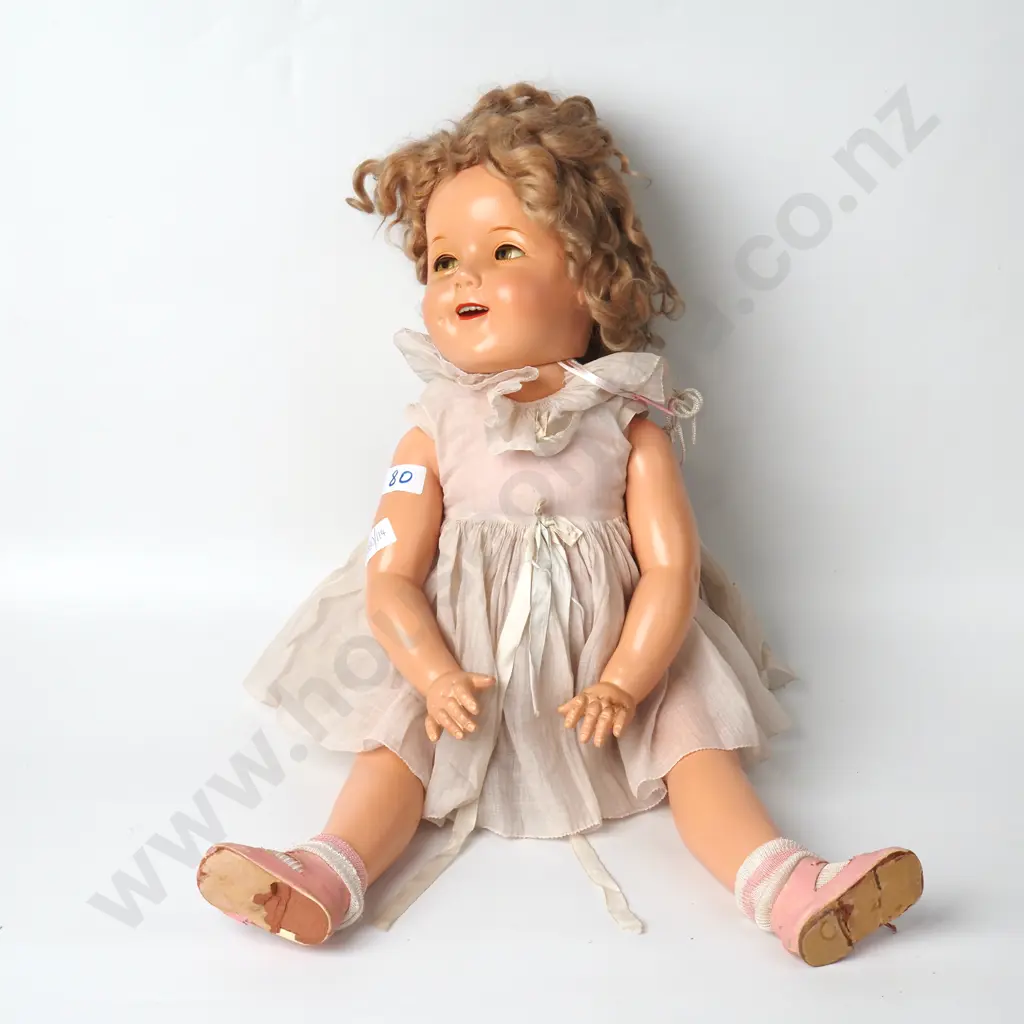 Vintage Shirley Temple Doll w Dimples Image 1++