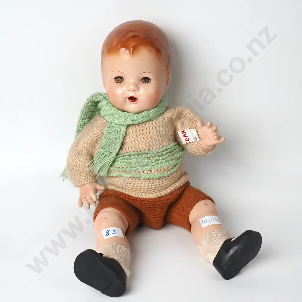 Vintage Composite Boy Doll Image 1++