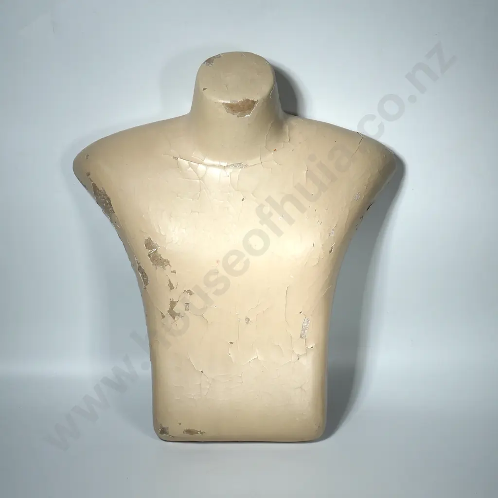 Vintage Papier Mache Male Torso Image 1++