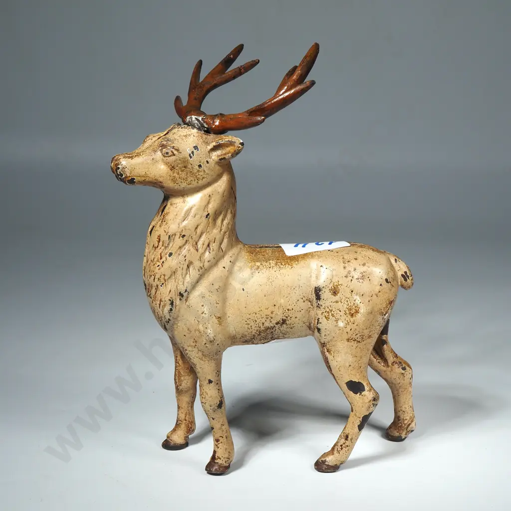Cast Metal Stag Money Box Image 1++