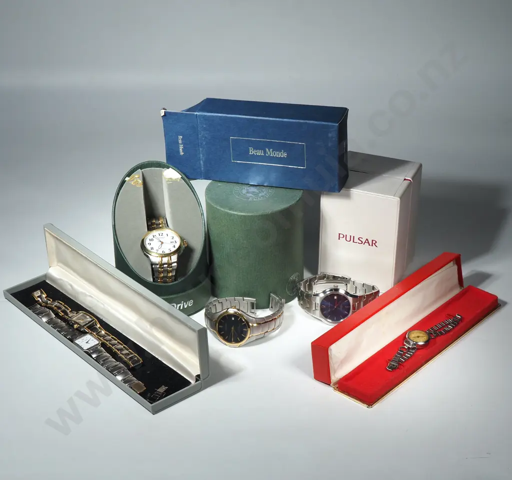Assortment of Watches in Original Boxes Image 1++
