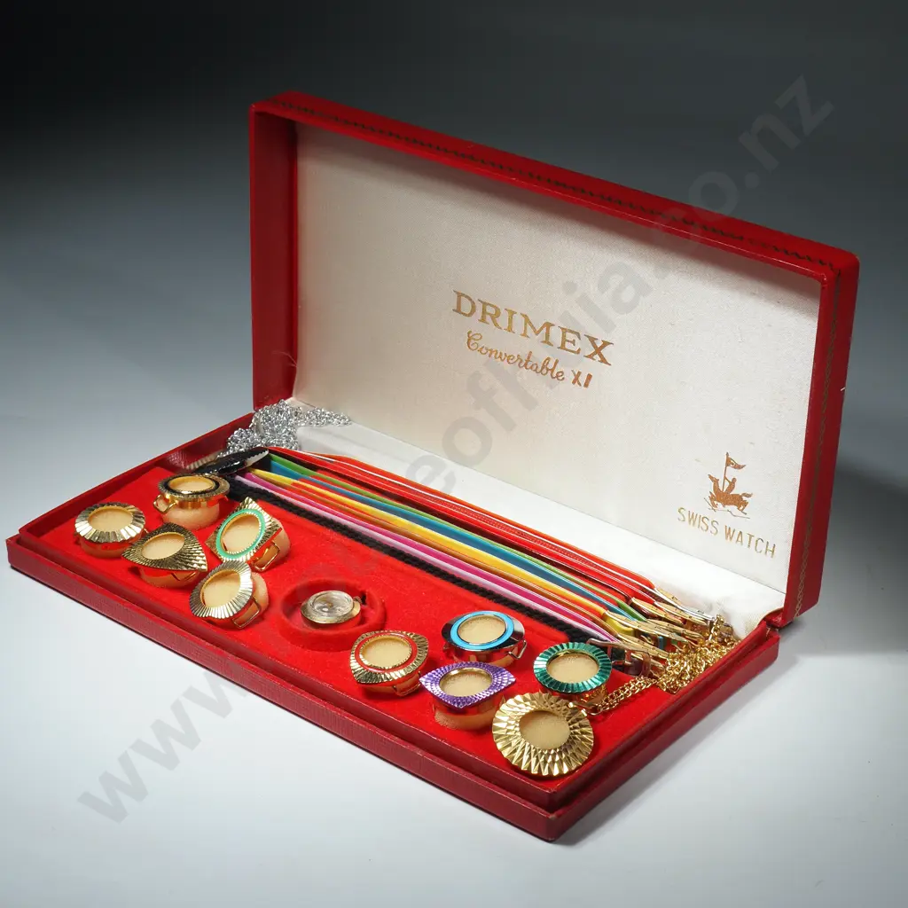 Vintage 1970s Drimex Toptime Watch Set Image 1++