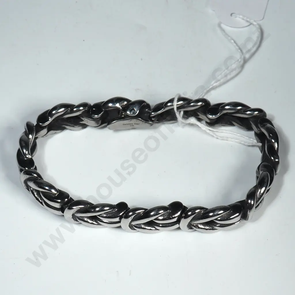 Stainless Steel Rope Link Bracelet Image 1++