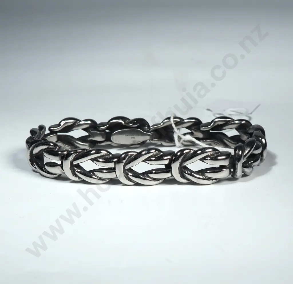 Stainless Steel Rope Link Bracelet Image 1++