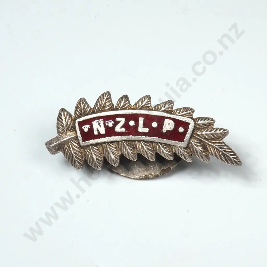 Antique Sterling Silver New Zealand Labour Party Pin  Image 1++