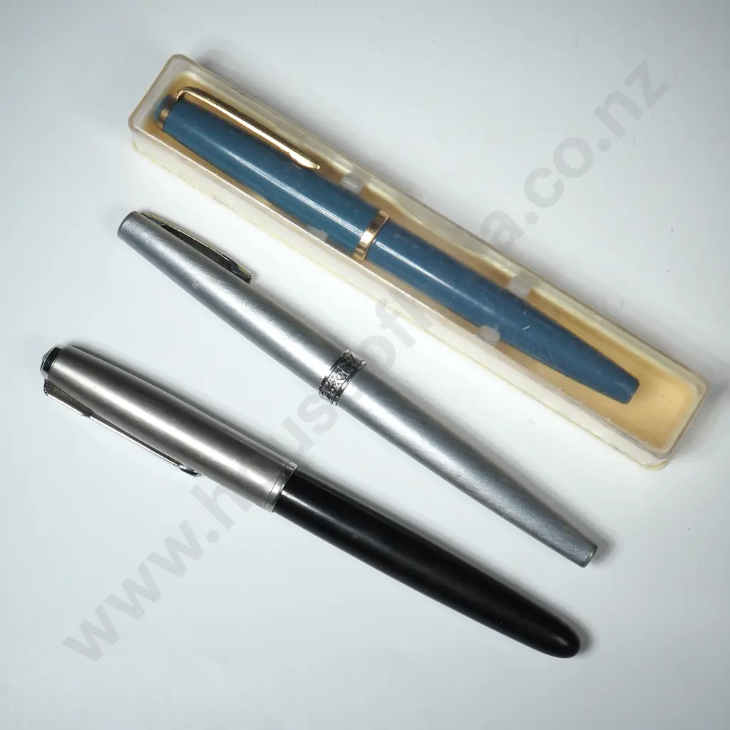 Three Vintage Pens incl Shaffer & Parker  Image 1++