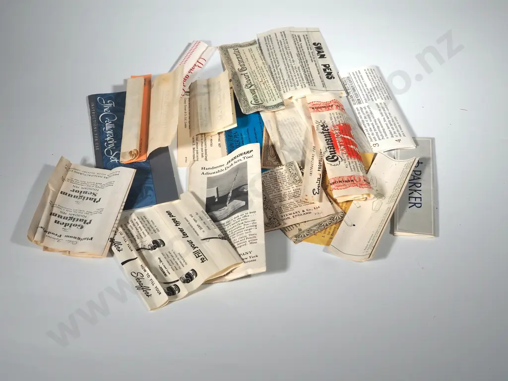 Lot of Pen Ephemera Image 1++