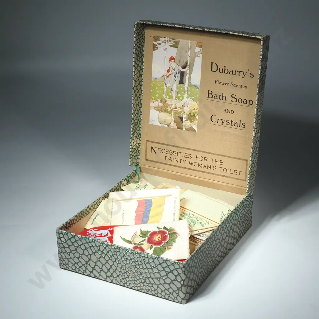 Dubarry's Box w Morris's Panel Cigarette Silk Pictures Image 1++